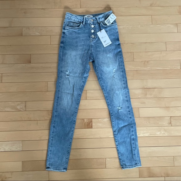 Forever 21 Skinny Jeans Size 24 - Picture 1 of 3